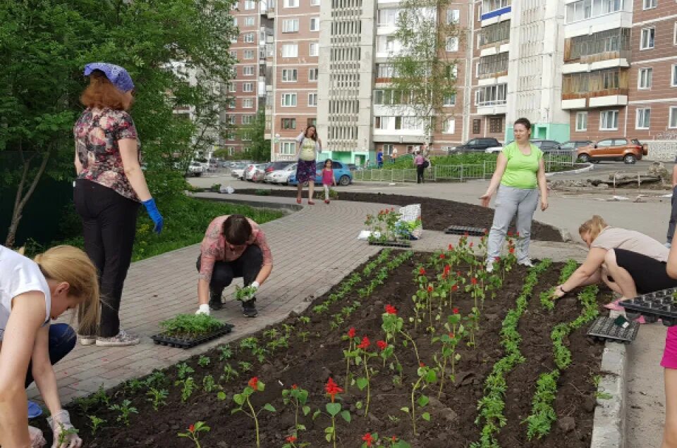 Благоустроенная жителями