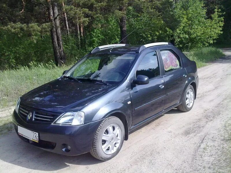 Рейлинги на логан 2
