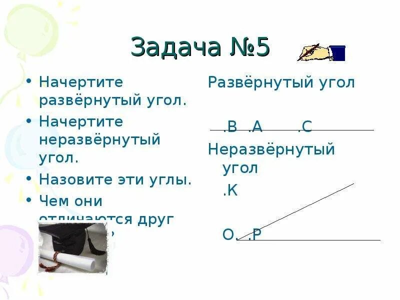 Начертить развёрнутый угол. Неразвернутый угол. Развернутые и неразвернутые углы. Развёрнутый угол и неразвёрнутый угол. Обозначение развернутых углов