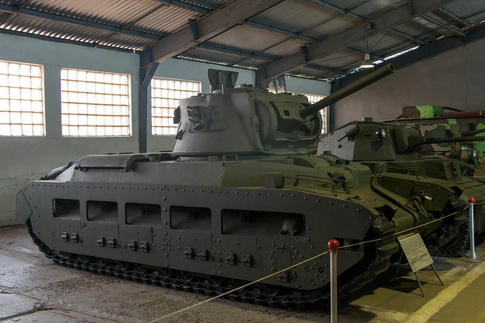 З 76. A12 "Matilda II", пехотный танк.