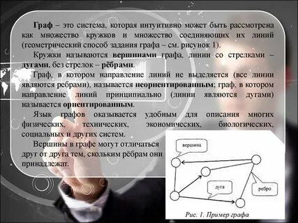 Соединяет вершины графа