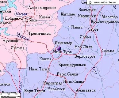 Индекс нижняя тура свердловская область