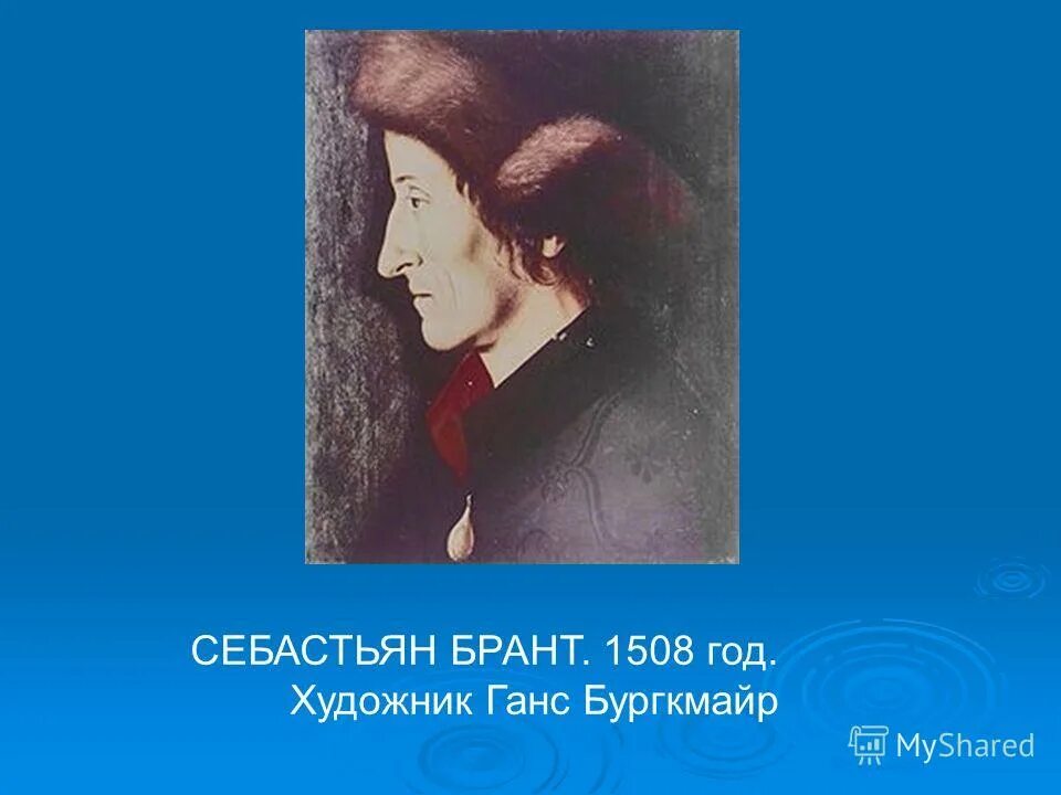 себастьян брант стихи