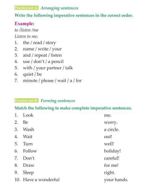 Make sentences using the imperative. Make sentences using the imperative 5 класс ответы. imperatives grammar. imperative english grammar.