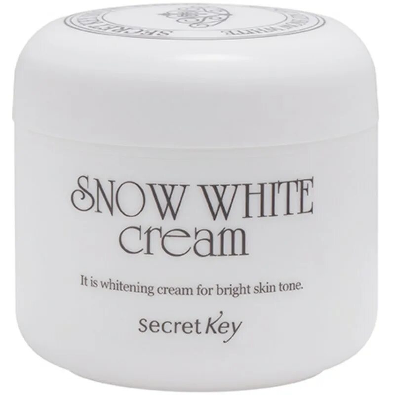 Купить осветляющий крем. Secret Key Snow White Cream. Secret Key Snow White Cream крем для лица отбеливающий. Крем Snow White Cream Secret Key 50г. Крем для лица Корея Secret Key Snow White.