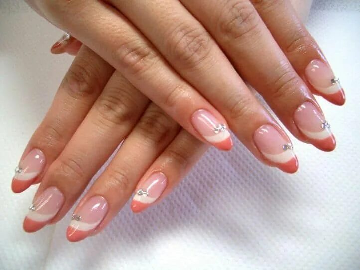 абстракция френч Arte de uñas francés, Uñas francesas decoradas, Diseños artísti
