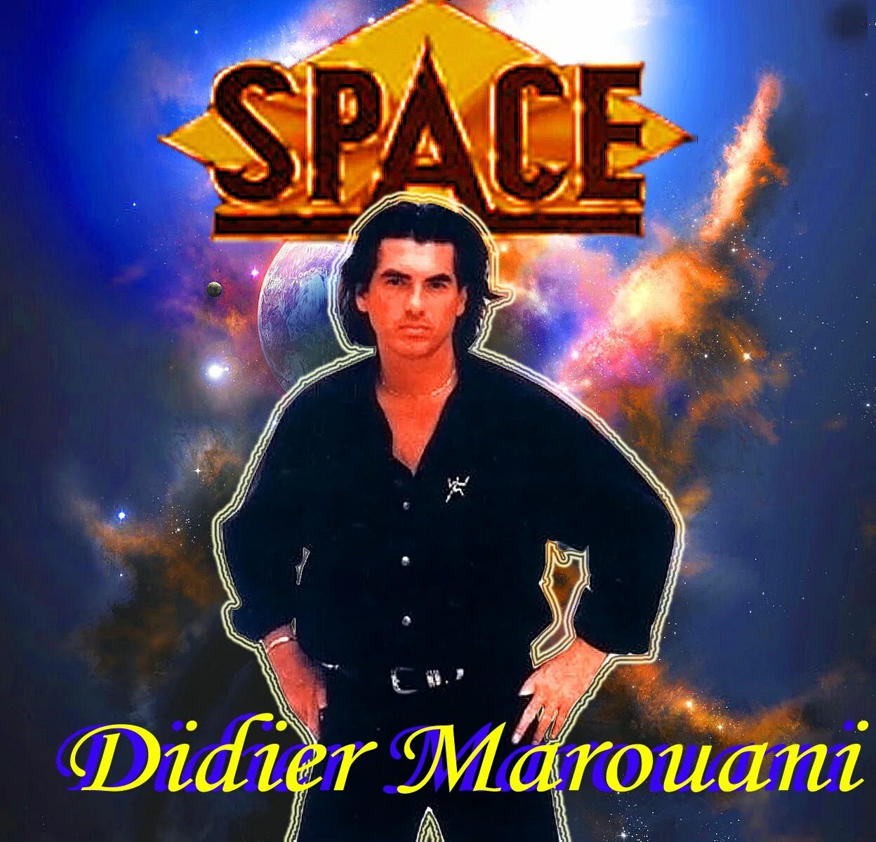 Space didier. Дидье Маруани и группа Space. Дискография Didier Marouani-Space. Группа Space 1977. Спейс Дидье Маруани 1977.