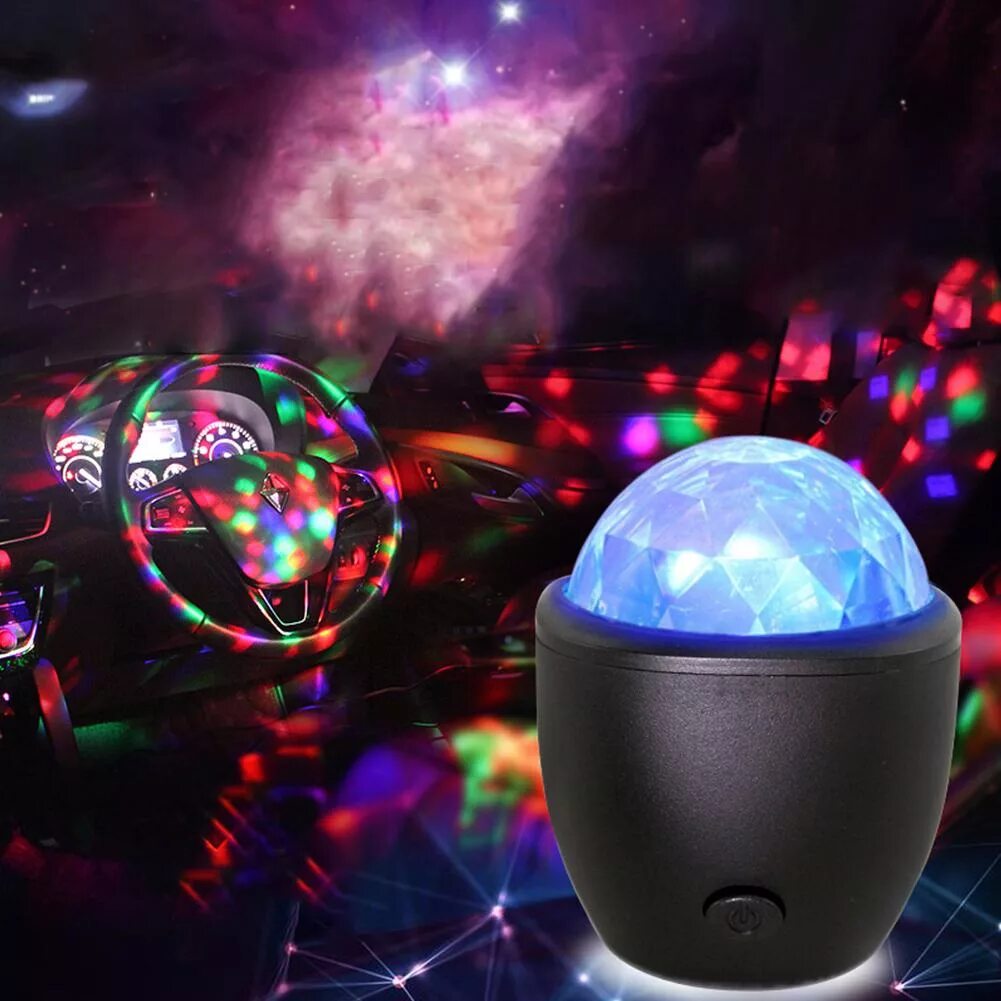 Мини светодиодный диско шар шар. Мини диско шар юсб. Led Mini Magic Ball. Диско шар ночник проектор.