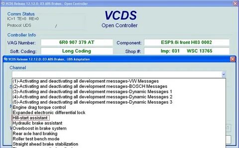 Dev messages