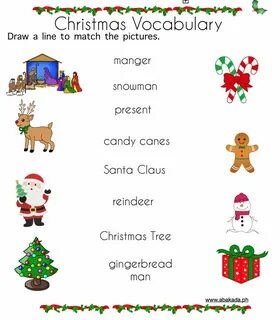 Year vocabulary