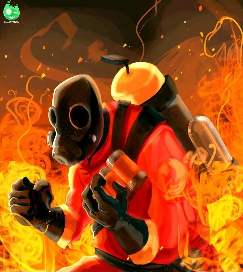 Поджигатель тимы. Пироман тим фортресс 2. тим фортресс 2 поджигатель арт. team fortress 2 поджигатель. огнемётчик тим фортресс 2.