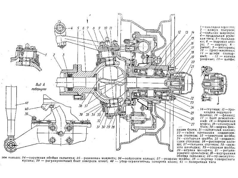 Сборка переднего моста уаз. Ступица переднего колеса УАЗ 469 чертеж. Передний мост УАЗ 452 чертеж. УАЗ 469 ступица переднего моста. Передняя ступица УАЗ 469 чертеж.