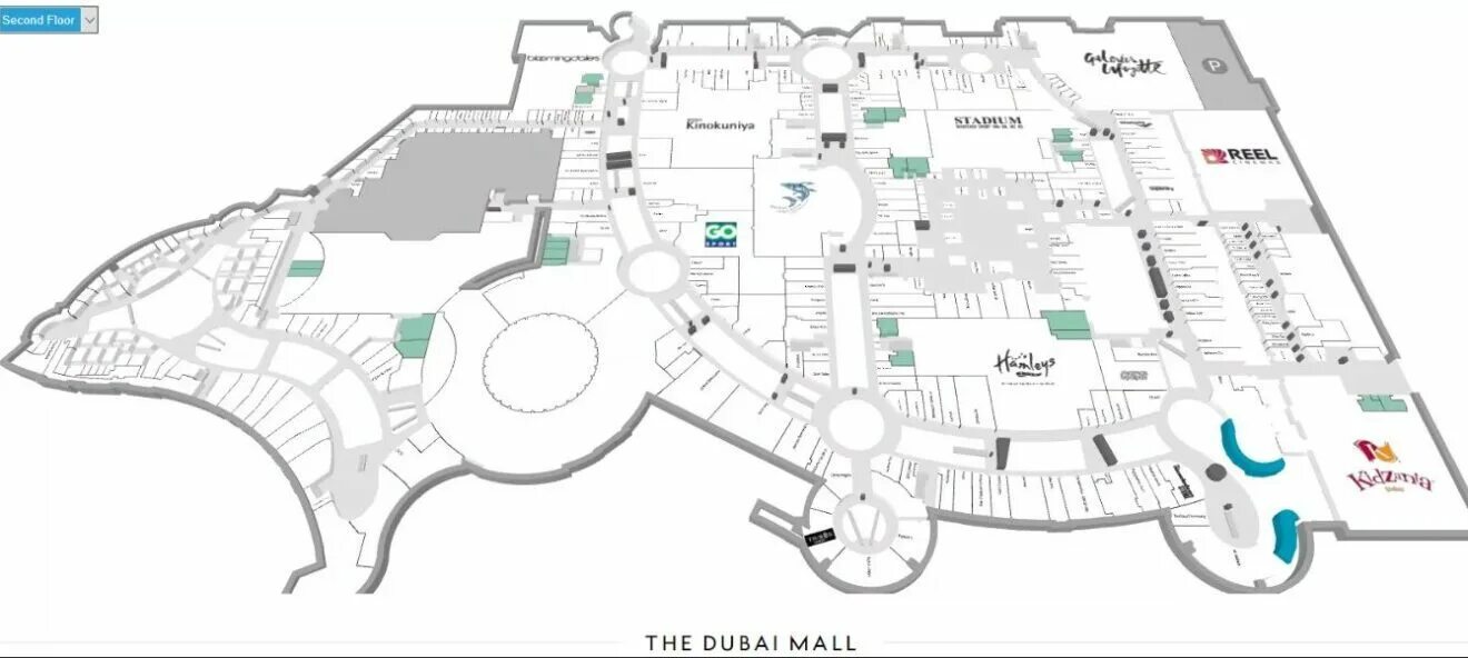 Карта dubai mall. Дубай Молл схема.