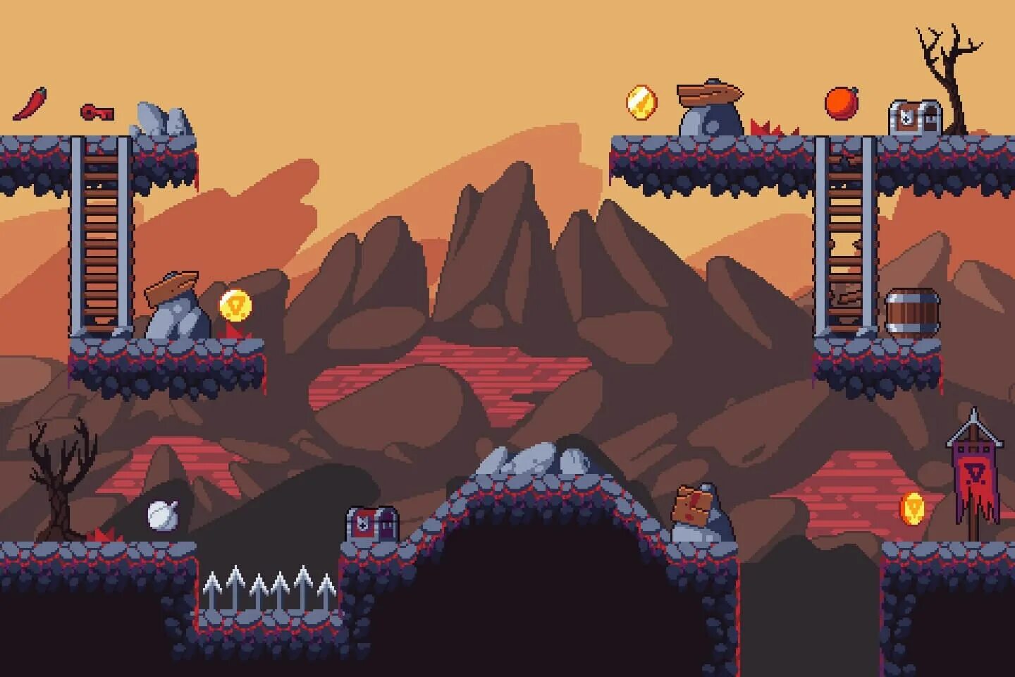 Уровни игры two. Игра 2d платформер. Платформер 2d Pixel. Pixel Art platformer. 2d платформер ассеты.