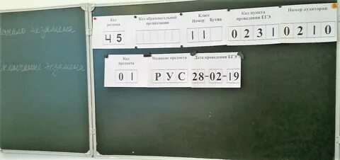 Номер аудитории