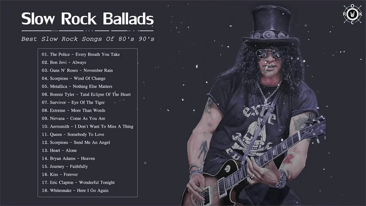 Led zeppelin vs scorpions. Slow rock. Slow rock. Saigon kick love is on the way. 80's rock ballad.