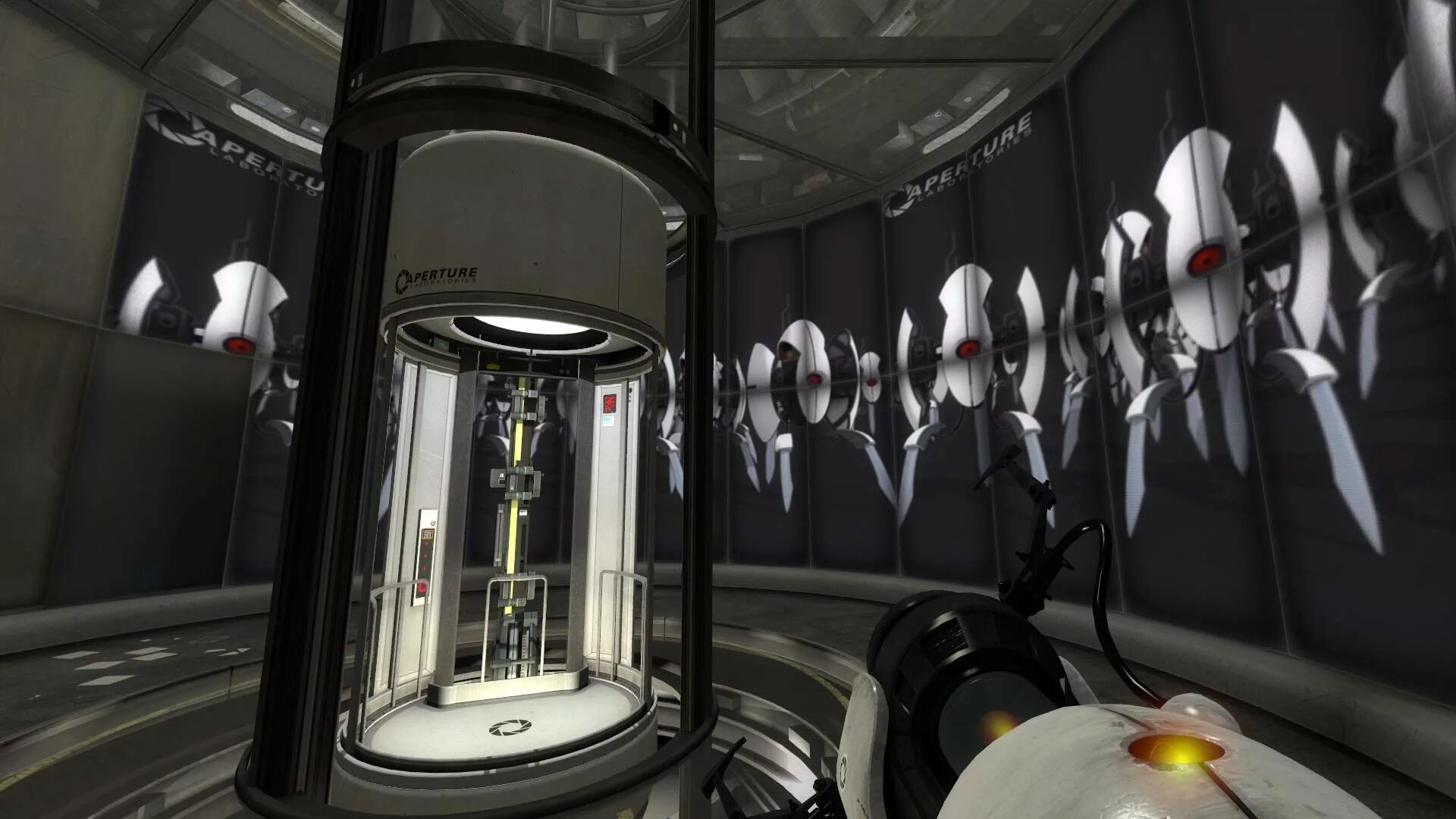 Портал 2 скрины. Игра Portal 2. Portal 2 компьютеры. Portal 2 Gameplay. Game portal купить