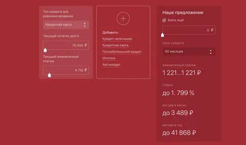 Альфа потребительский кредит калькулятор
