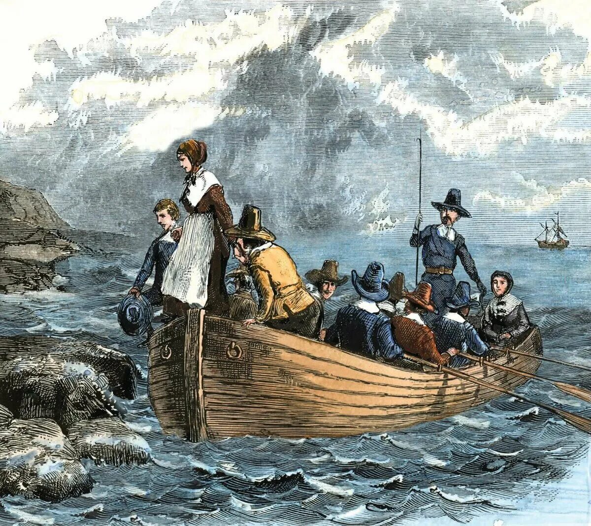 Первое прибытие в америку. Корабль Мэйфлауэр 1620. Pilgrims (Пилигримы). Корабль Mayflower первые поселенцы в Америке. Первые поселенцы в Америке 1620.