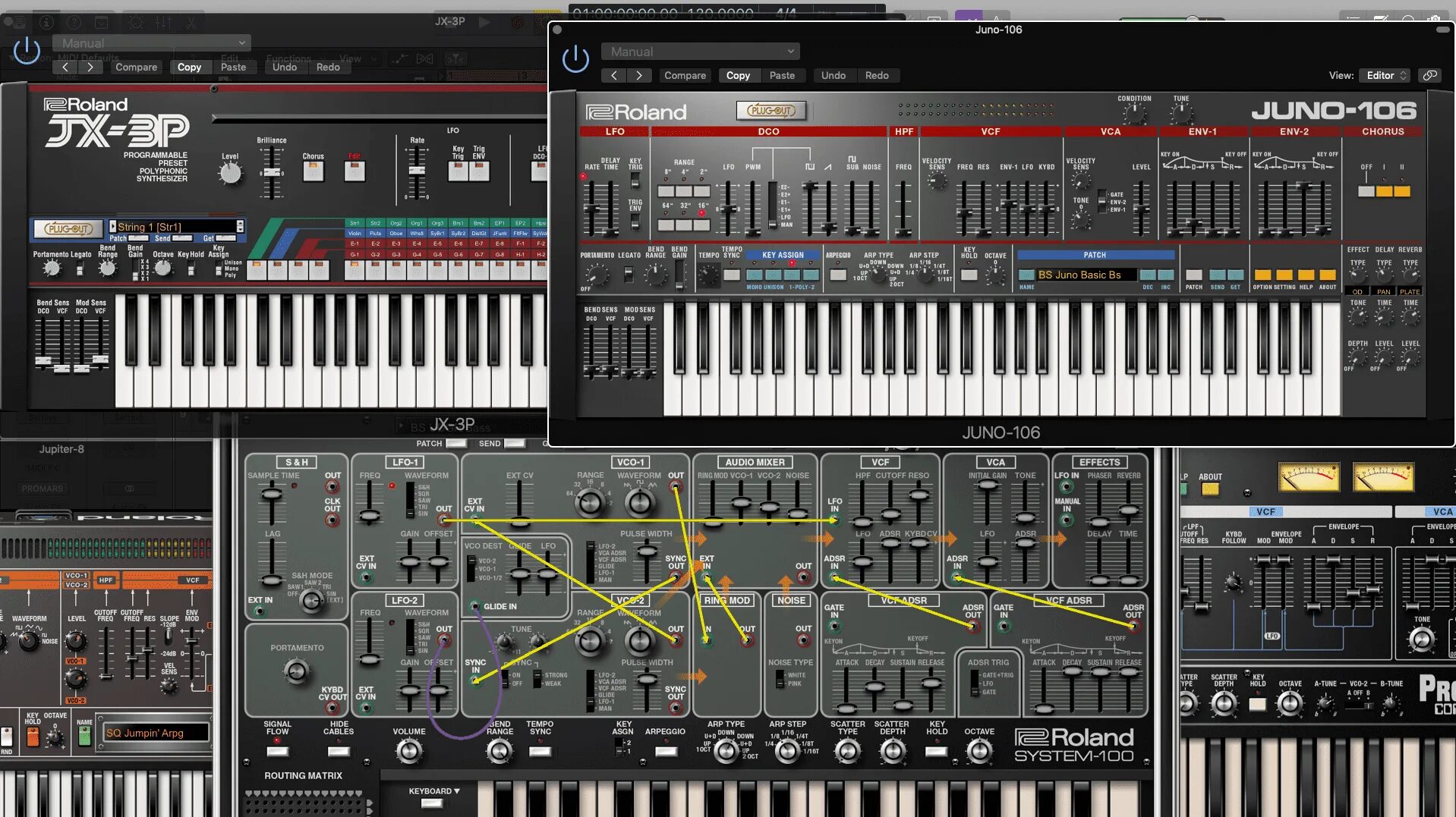 Juno vst. Roland system-8 vst. juno 106 vst. roland synth vst. roland juno vst.
