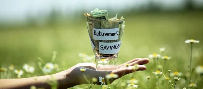 Retirement savings. Planning for retirement. Invest your retirement savings. Nice retirement Counter. Planning retirement