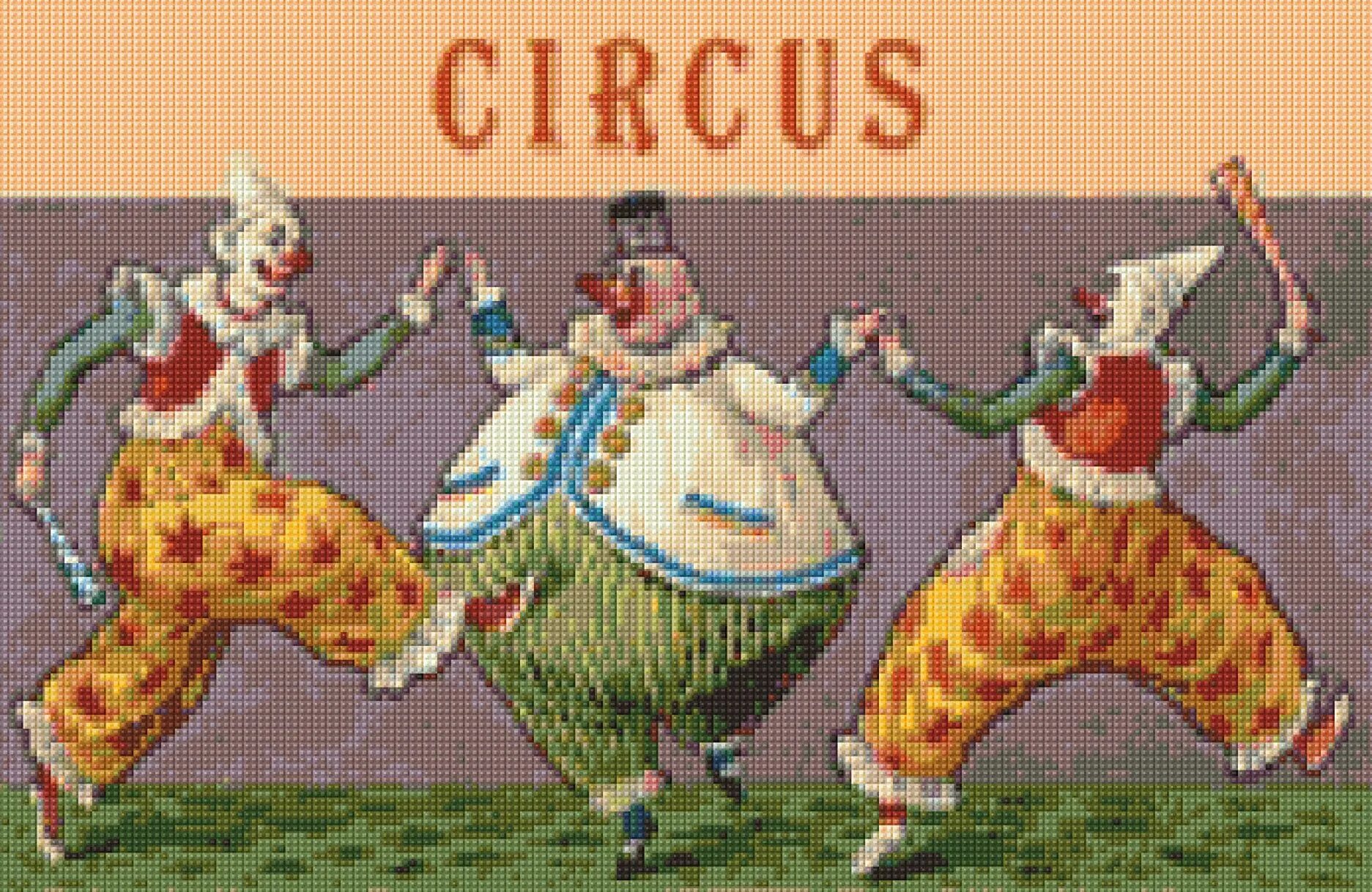 There three clowns at the. Circus Винтаж. Circus Clown poster Art 1800s. Clown du Soleil. Цирк принт.