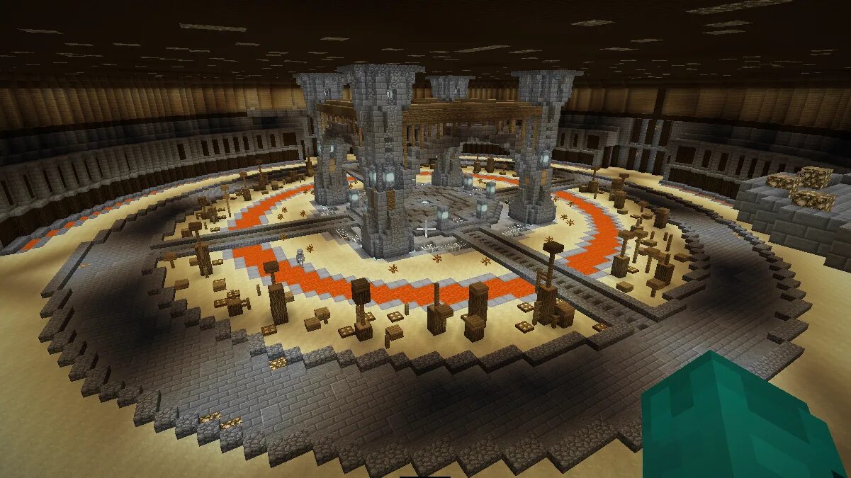 Minecraft arena