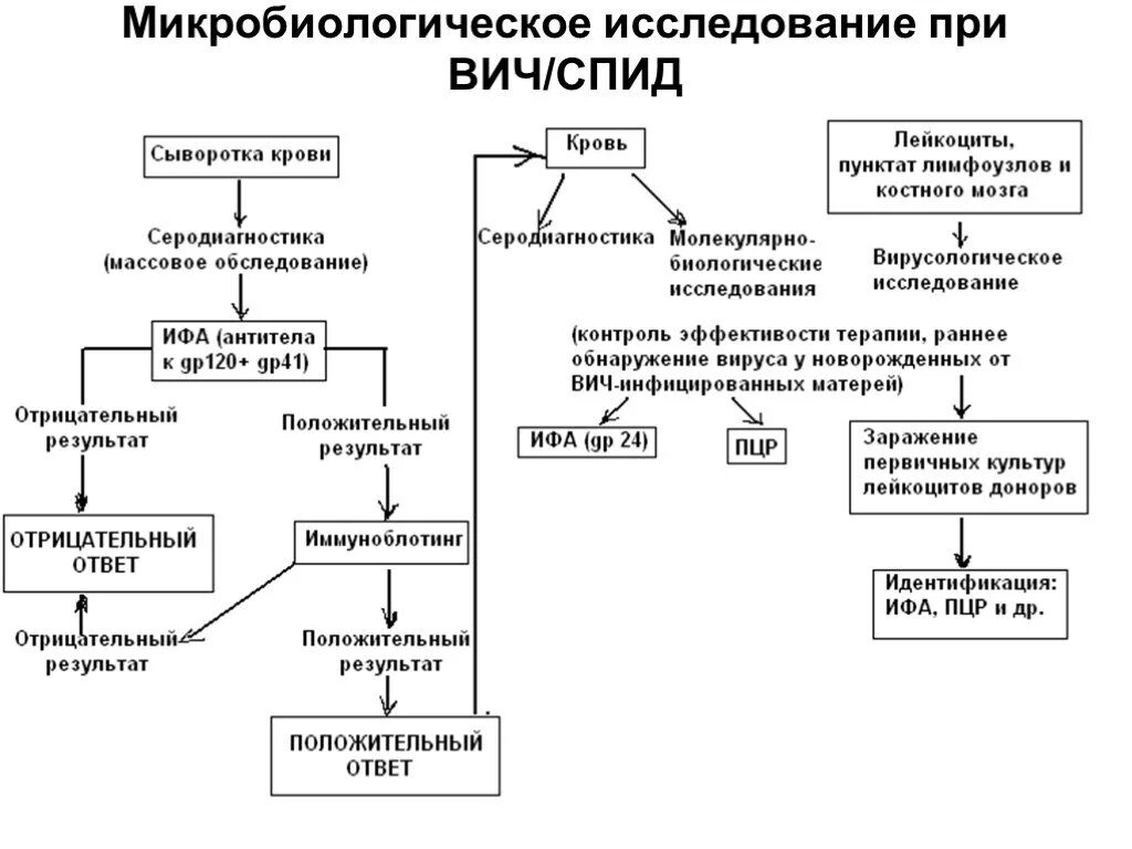 Лабораторные методы вич инфекции. Схема диагностики ВИЧ. Схема лабораторной диагностики ВИЧ инфекции микробиология. Метод диагностики ВИЧ: микробиология. Микробиологическая диагностика ВИЧ инфекции алгоритм.