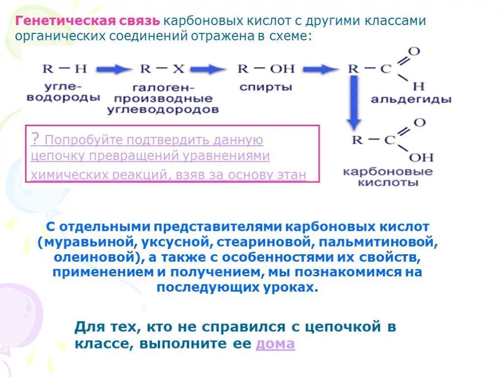 Генетическая связь органических веществ 10 класс. Способ получения карбоновых кислот окисление углеводородов. Генетическая связь между классами органической химии. Генетическая связь классов органических веществ реакции.