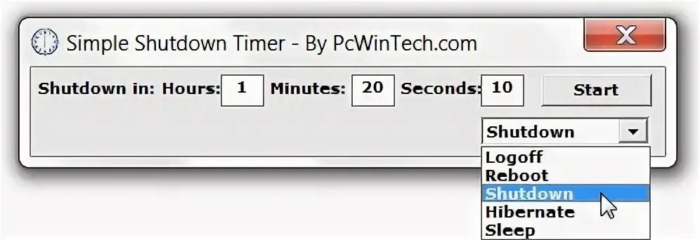 Shutdown device