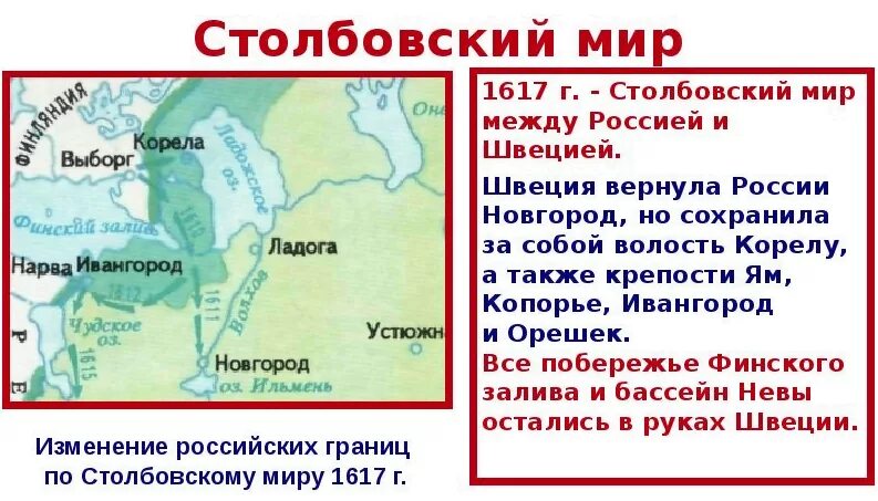 возвращение выхода к балтийскому морю