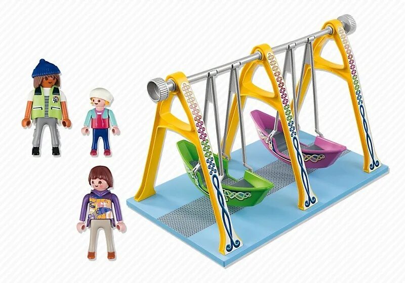 Набор развлечения. Playmobil 5553. Плеймобил парк аттракционов. Плеймобил набор парк.