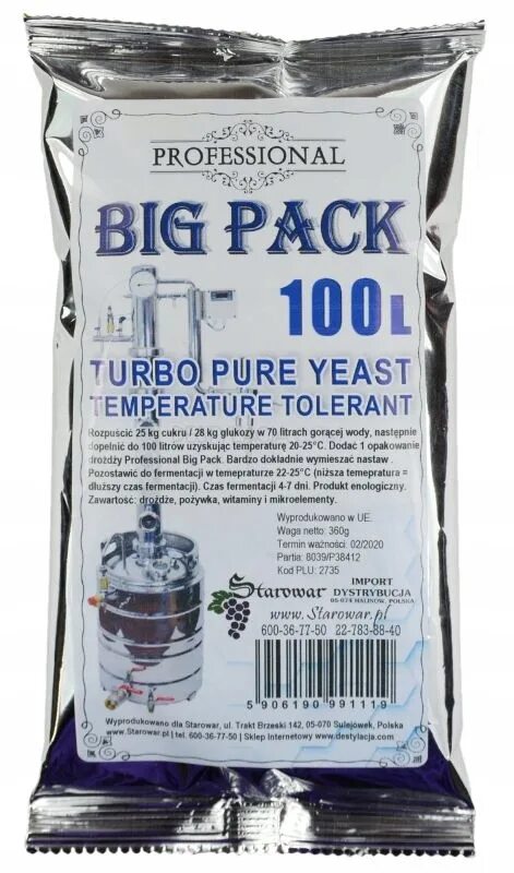 Турбо-дрожжи puriferm xxl turbo 100l, 350 г. Puriferm xxl 100l. Дрожжи 100 л. Дрожжи 100 л. Турбо дрожжи.