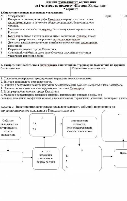 Соч по казахскому 11 класс