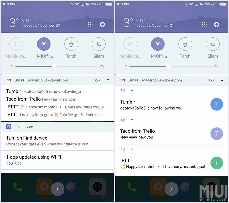 Уведомления приложения android. Android-прошивки MIUI. Шторка уведомлений MIUI И Android разница. Стиль уведомлений MIUI. Стиль уведомлений MIUI или Android.