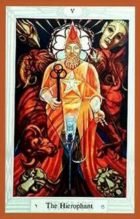 Колесница и иерофант сочетание