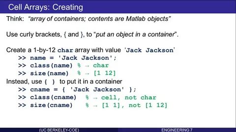 Matlab массив