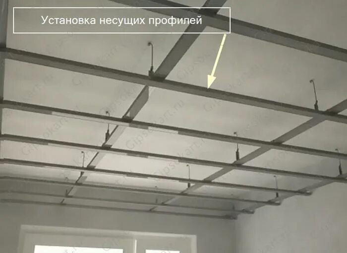 Как снять металлический подвесной потолок Монтаж реечных подвесных потолков Подвесные потолки Статьи и видео Строй С