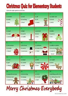 Christmas quiz ответы
