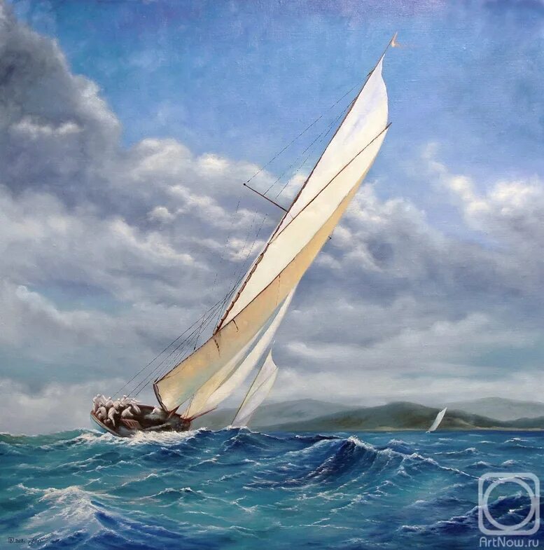 Яхта живопись. Море яхты живопись. Яхты парусные в живописи. По волнам ветер в паруса