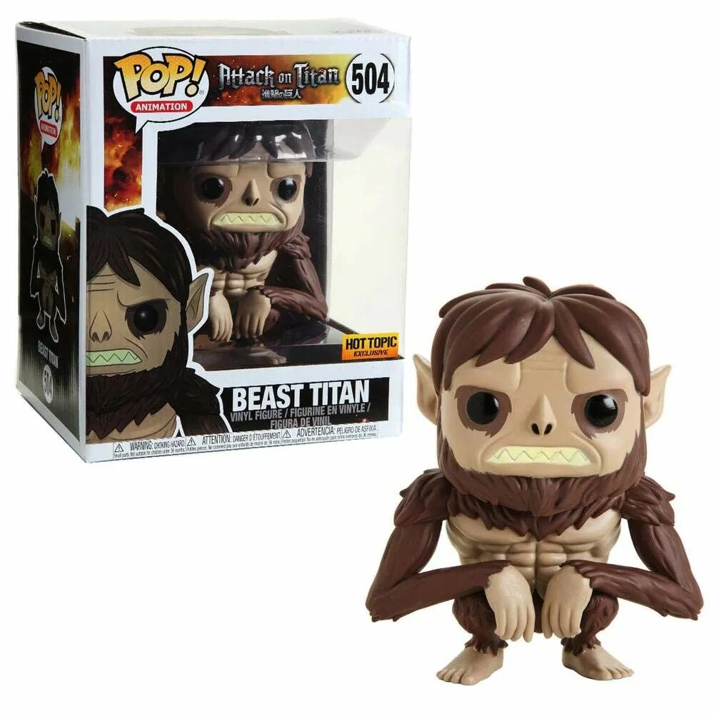 Pop attack. Funko pop aot. colossal titan funko pop.