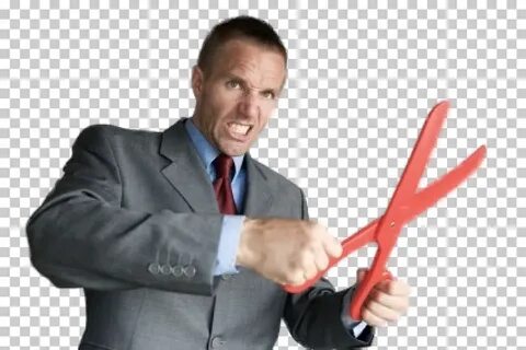 Scissor man