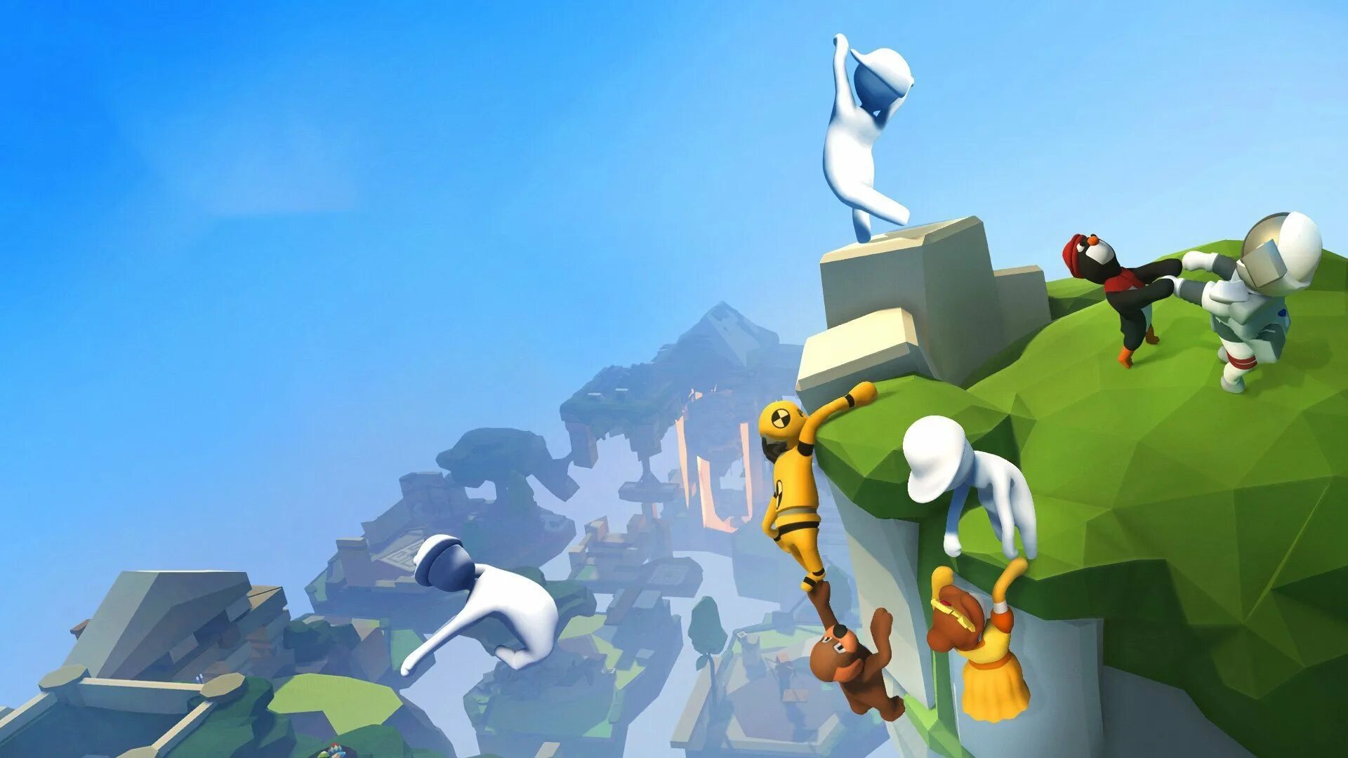 Fall flat стим. Human игра. Игра Human Fall. Игра Fall Flat. Игра ХЬЮМАН фол флэт.