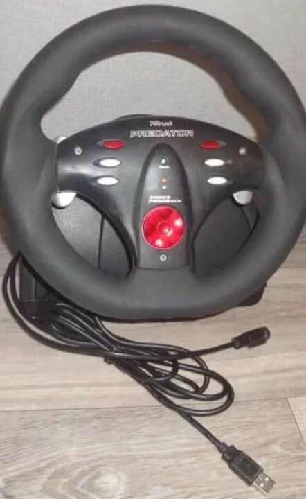 Рули trust. Руль force feedback gm 3500. trust force feedback steering wheel gm-3500r. trust predator руль. игровой руль predator trust разбор.