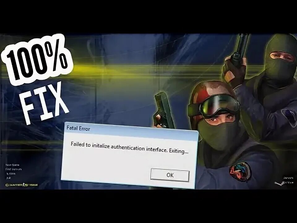 Cs2 fatal error failed to initialize. Failed to initialize authentication interface exiting cs 1.6. failed to initialize authentication interface exiting cry of fear. интерфейс кс на зеленом фоне.