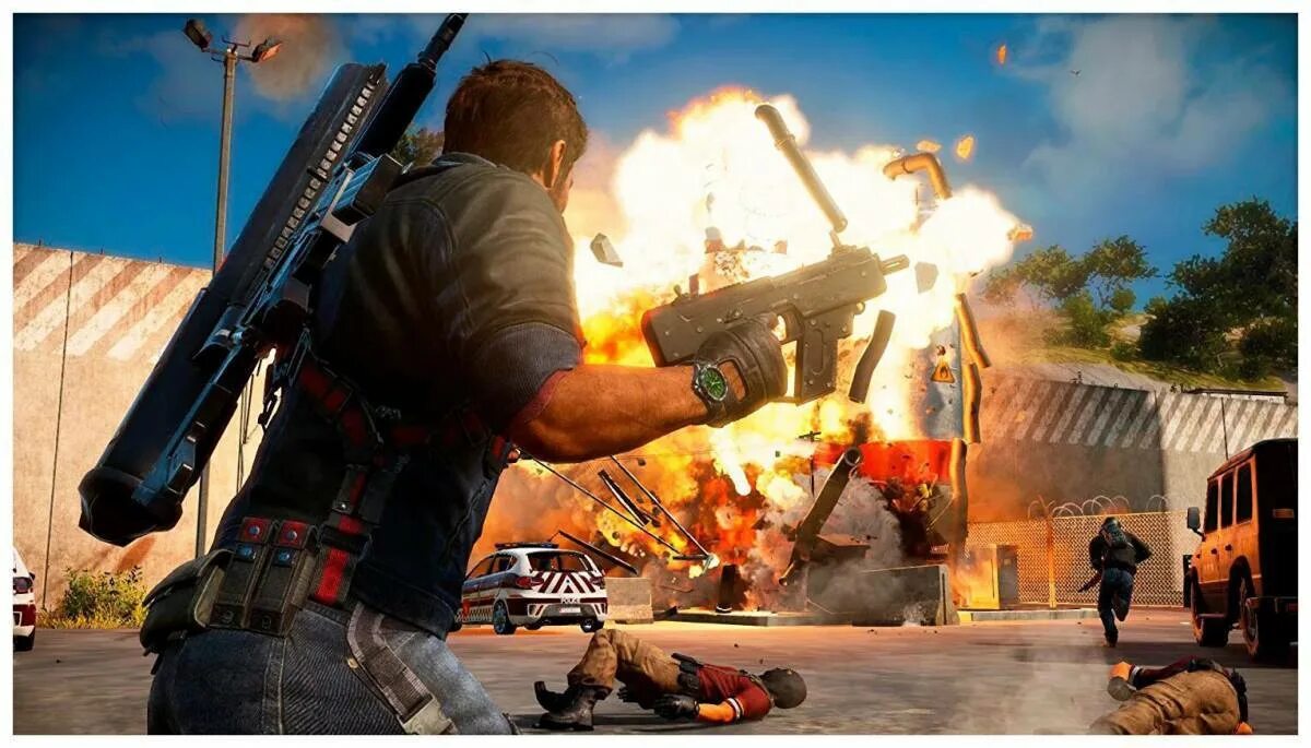 Играть в самою крутую игру. Игра just cause 3. Just cause 3 экшен. Just cause 3 солдаты. Just cause 3 разрушение.