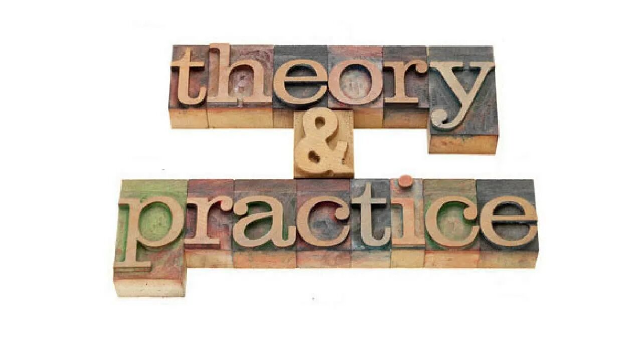 Theory and practice is. Теория и практика картинки. theory and practice. практика слово. practice картинка.