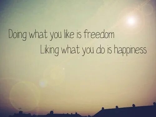 Be like you do. Do what you like цитаты. freedom quotes. what is happiness quotes. what freedom картина.