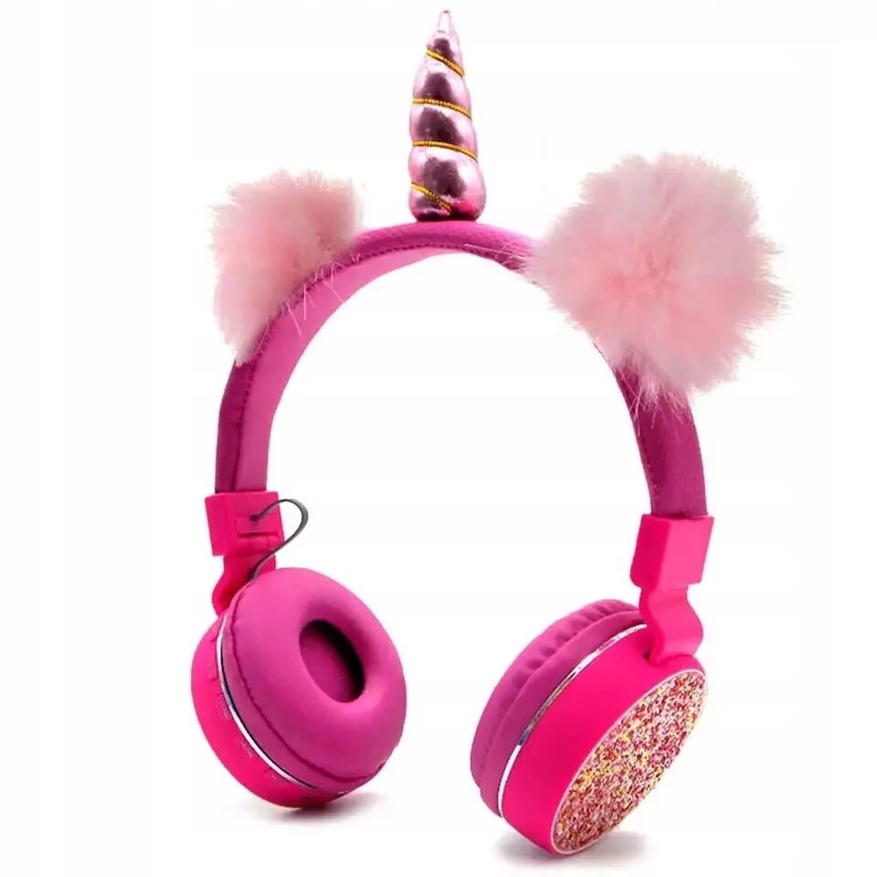 Наушники fengchengjia Toys Bluetooth розовый ys0450971. Headset наушники Unicorn. Наушники Единорог беспроводные ДНС. Детские блютуз наушники беспроводные.