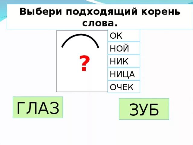 Укажите слово строение которого. Слова на очек.